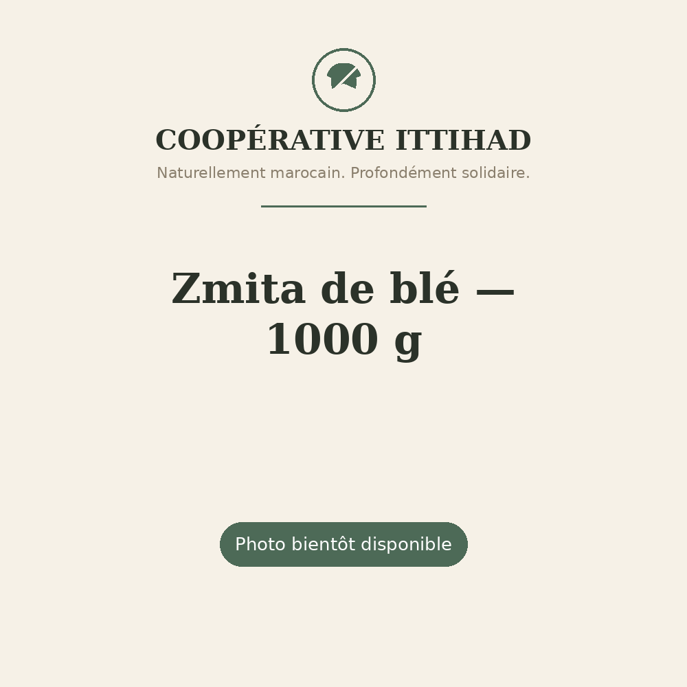 Zmita de blé moulue — 1000 g
