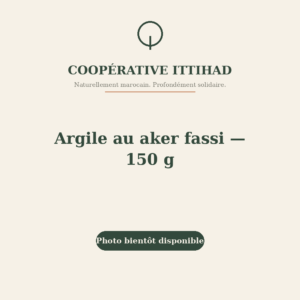 Argile au aker fassi — 150 g